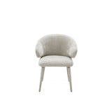 Cardinale Dining Chair in Clarck Sand with Upholstered Legs