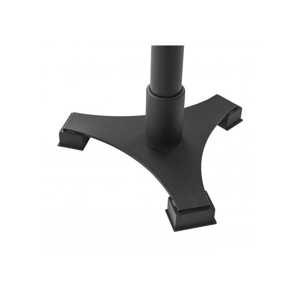 Avoria Bar Table with Shiny Black Top and Brushed Brass Rim