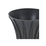 Art Deco Coral Vase with Bronze Finish and Granite Base