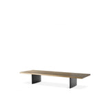 Vauclair Coffee Table: Brushed Brass Mesh Top with Black Solid Base