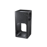 Adler Black Marble Mid-Century Modern Side Table