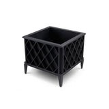 Ocean Club Matte Black Outdoor Planter Box