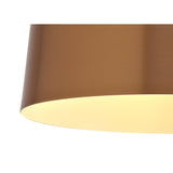Elegant Copper Pendant Light with Adjustable Drop