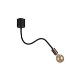 Dynamic Ceiling Light E27 in Satin Black and Brushed Copper