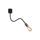Dynamic Ceiling Light E27 in Satin Black and Brushed Copper