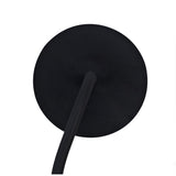 Adjustable Wall Lamp, Single Light E27, Satin Black with Brushed Copper Finish