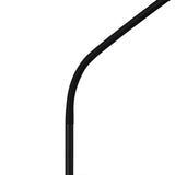 Sleek Adjustable Table Lamp, Single E27 Light, Satin Black & Copper Finish