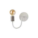 Adjustable Satin Finish Wall Lamp with E27 Socket