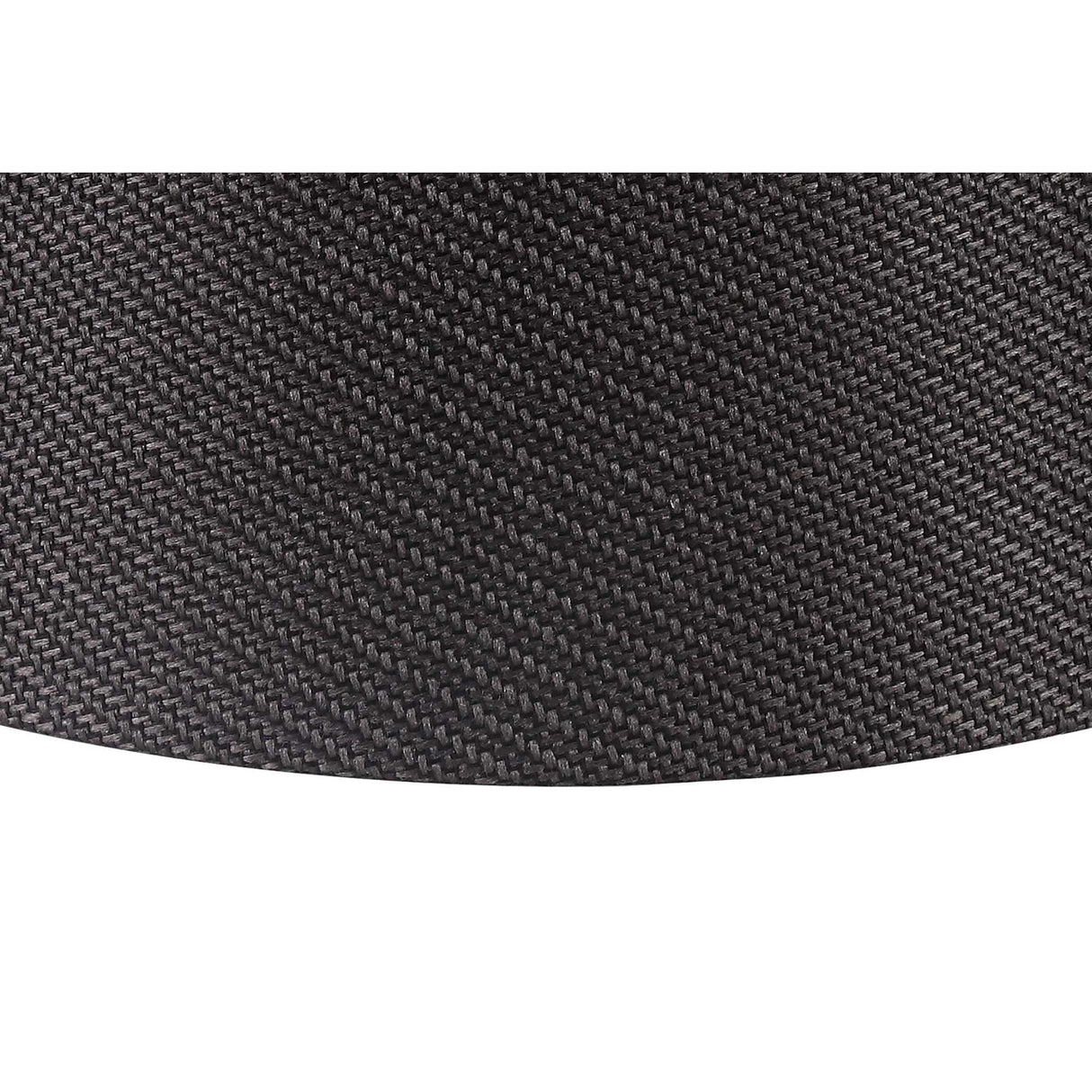 Modern Charcoal Grey Fabric Shade with Translucent White Accent – 240-300mm Round Design