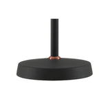 Sleek Adjustable Table Lamp with Dual-Tone Finish in Black, Copper, and White