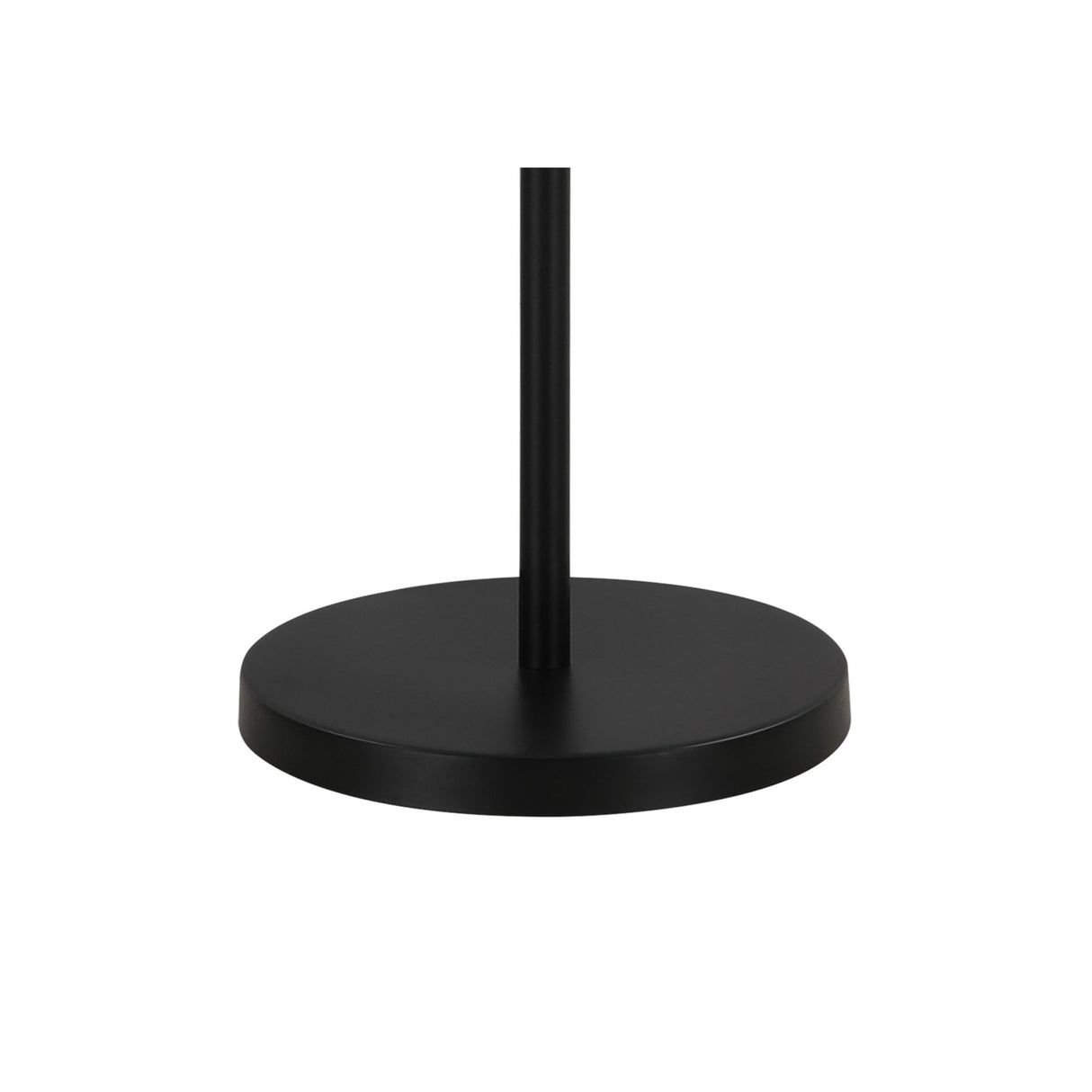 Elegant Adjustable Floor Lamp with Black and Brass Accents