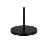 Elegant Adjustable Floor Lamp with Black and Brass Accents