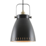 Elegant Dual-Tone Pendant Light with Adjustable Drop