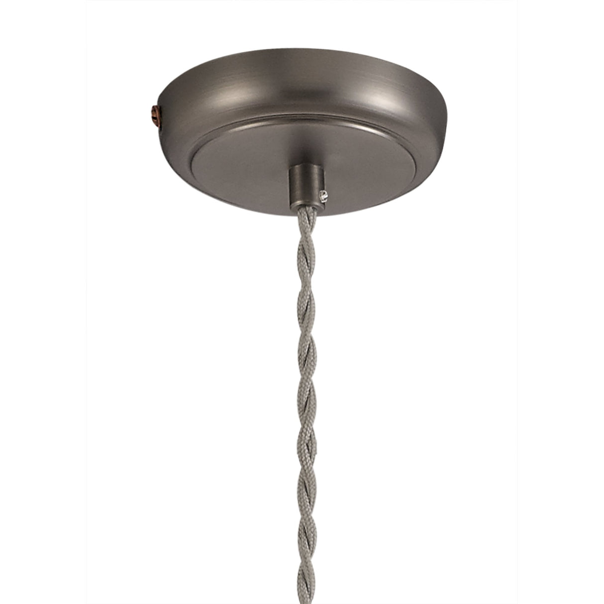 Vintage Elegance Pendant Light in Antique Silver and Copper Finish