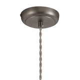 Vintage Elegance Pendant Light in Antique Silver and Copper Finish