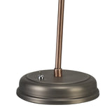 Vintage Adjustable Table Lamp with Dual-Tone Finish