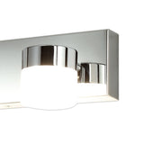 Triple Adjustable LED Wall Lamp, 3x5W, Polished Chrome Finish, 4000K, 1275lm, IP44, 3-Year Warranty