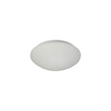 Elegant 18W LED Ceiling Light with Frosted Glass - Warm White 3000K, IP44