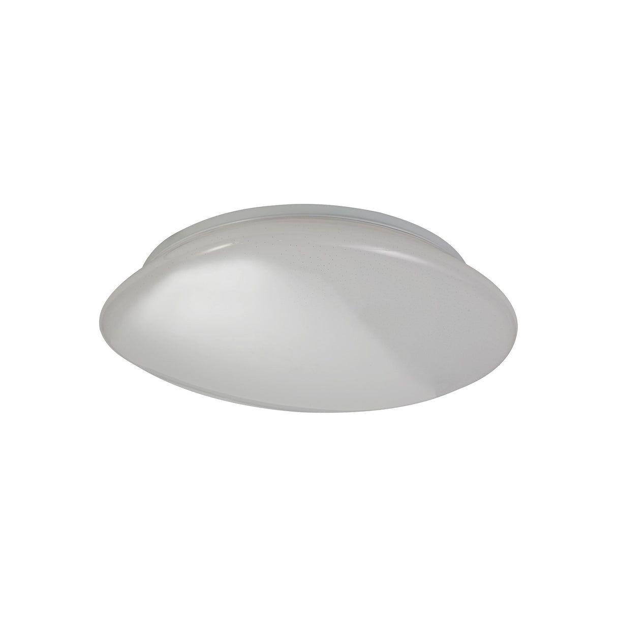 Modern White Acrylic LED Ceiling Light, 24W, 4000K, 1614lm, IP44, 3-Year Warranty