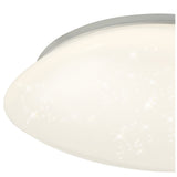 Modern White Acrylic LED Ceiling Light, 24W, 4000K, 1614lm, IP44, 3-Year Warranty