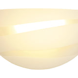 Polished Chrome & Frosted Wall Lamp, LED 12W, Warm White 3000K, 780 Lumens, 3-Year Warranty