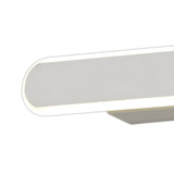 Modern Sand White LED Wall Lamp - 12W, 4000K, 568lm, 3-Year Warranty