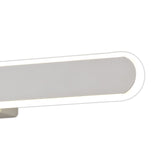 Sleek Sand White 24W LED Wall Lamp, 4000K Natural Light, 865lm, 3-Year Warranty