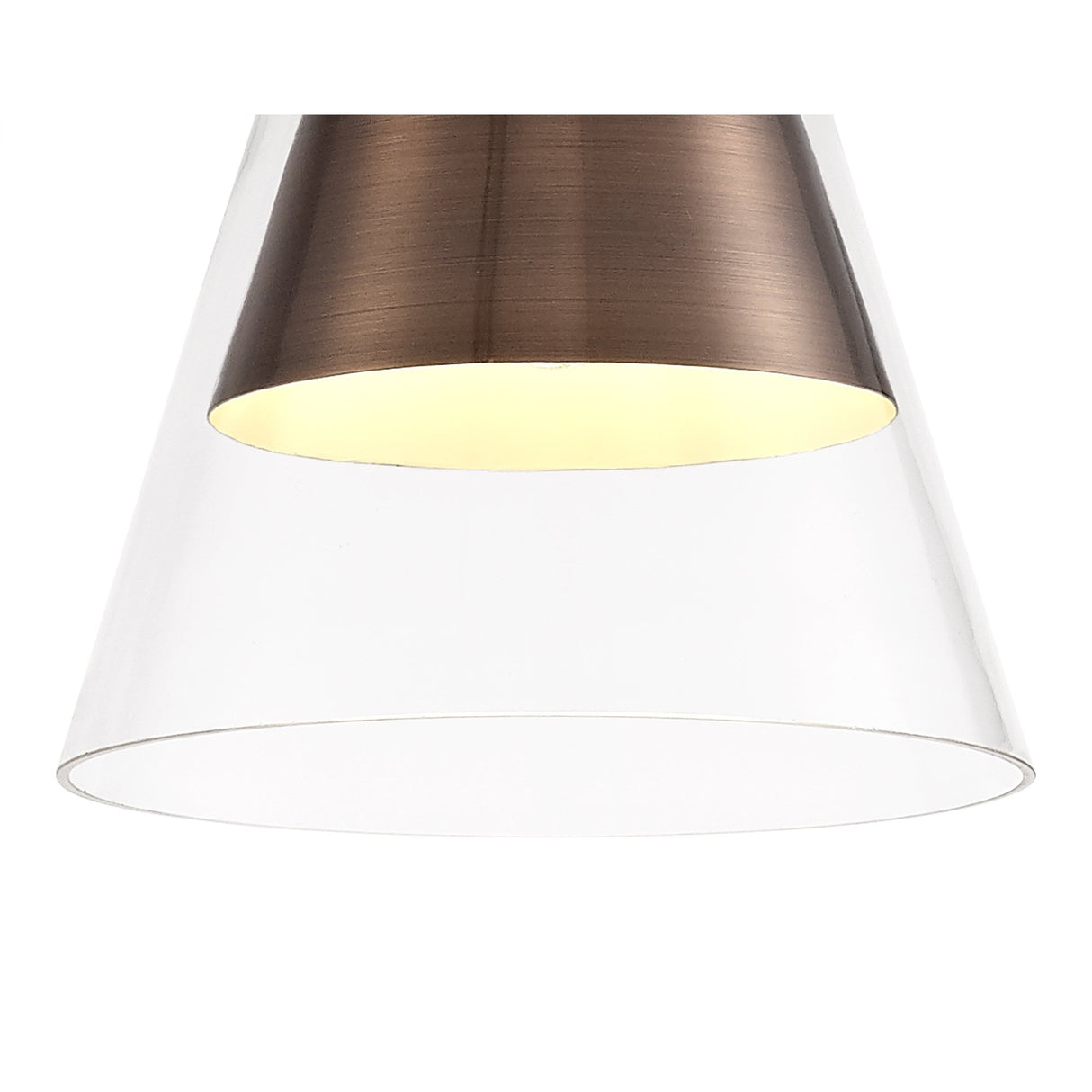 Vintage Charm Pendant Light with Clear Glass Shade