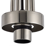 Polished Nickel and Matt Black E27 Suspension Lighting Kit
