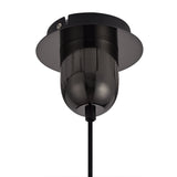 Elegant Black Chrome & Matte Black E27 Suspension Pendant Kit