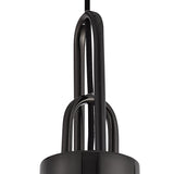 Elegant Black Chrome & Matte Black E27 Suspension Pendant Kit