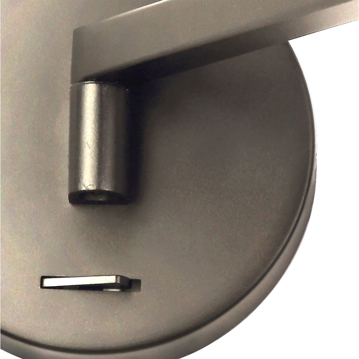 Satin Nickel Adjustable Wall Lamp with Integrated LED - 8W, 3000K Warm White, 3-Year Warranty