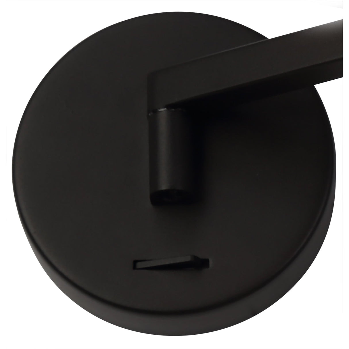 Contemporary Sand Black Adjustable LED Wall Lamp - 8W, 3000K Warm White, 3-Year Warranty