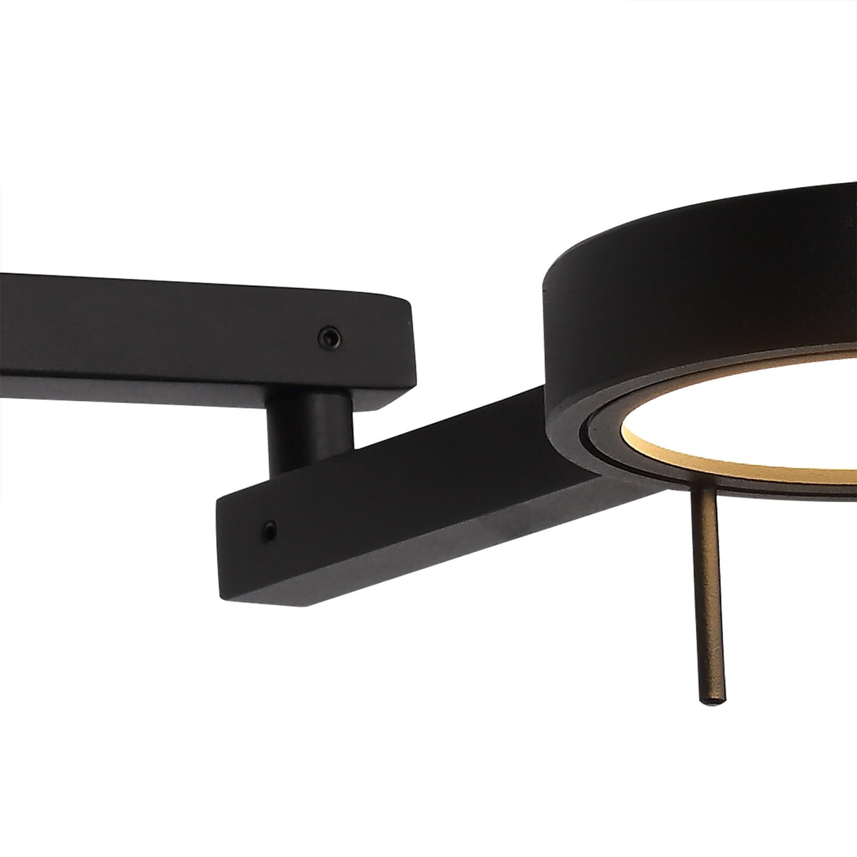 Contemporary Sand Black Adjustable LED Wall Lamp - 8W, 3000K Warm White, 3-Year Warranty