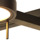 Antique Brass Adjustable LED Wall Swing Arm Lamp, 3000K Warm White, 3-Year Warranty