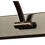 Sleek Bronze Double Arm 14W LED Wall Sconce, 75cm