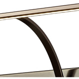 Sleek Bronze Double Arm 14W LED Wall Sconce, 75cm