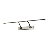 Elegant Twin Arm Bronze LED Picture Light, 95cm