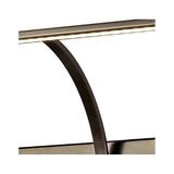 Elegant Twin Arm Bronze LED Picture Light, 95cm