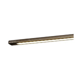 Elegant Twin Arm Bronze LED Picture Light, 95cm