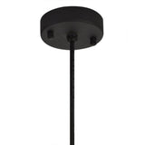 Elegant Outdoor Pendant Light with E27 Socket, IP65, Matt Black & Brushed Bronze Finish, 2-Year Warranty