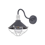 Outdoor Wall Light, E27, IP65, Anthracite/Matt White Finish, 2-Year Warranty