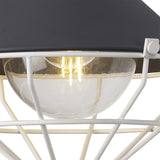 Outdoor Wall Light, E27, IP65, Anthracite/Matt White Finish, 2-Year Warranty