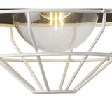 Outdoor Wall Light, E27, IP65, Anthracite/Matt White Finish, 2-Year Warranty