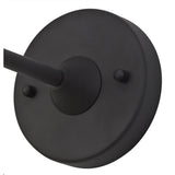 Contemporary Outdoor Wall Lamp, Matt Black & Brushed Bronze Finish, Clear Shade, 2-Year Warranty