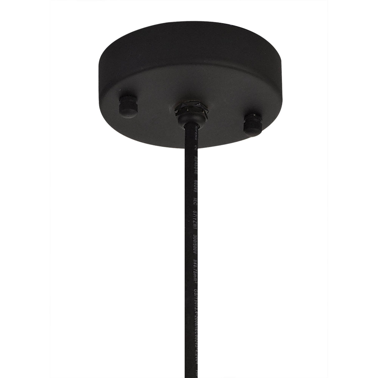 Elegant Matt Black and Brushed Bronze Pendant Light with Clear Shade, IP65 Rated, Adjustable Drop