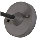 Modern Outdoor Wall Lantern, E27, IP65, Matte Black/Grey, 2-Year Warranty