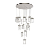 Gleaming Polished Chrome Pendant Light with Integrated LEDs - Dimmable, Warm White, 5M Drop, 3-Year Warranty