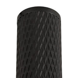 Sleek 20cm Ceiling Spotlight in Sand Black Finish, Compatible with GU10 Bulb