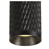 Sleek Sand Black 30cm Ceiling Spotlight, GU10 Bulb Required